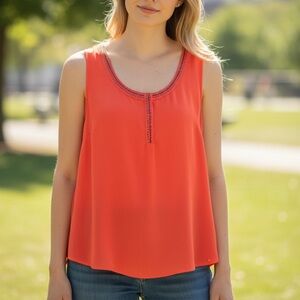 41 Hawthorn Bright Orange Tank Top